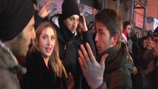 Man detained after Ukrainian tourist harassed amid New Year celebrations in central Istanbul