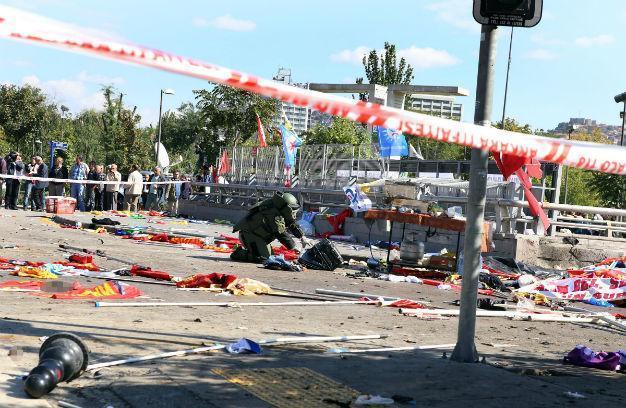 Turkey identifies second suicide bomber in Ankara massacre as Syrian citizen