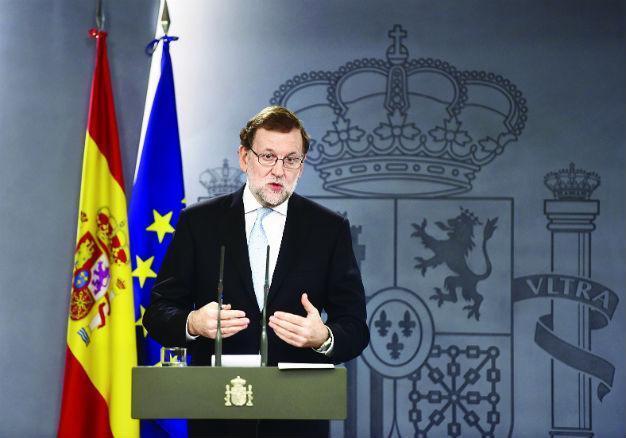 Spanish PM sees no alternative to new elections in Catalonia