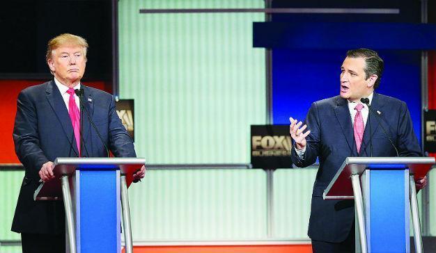 Trump, Cruz clash over White House eligibility in tense Republican debate