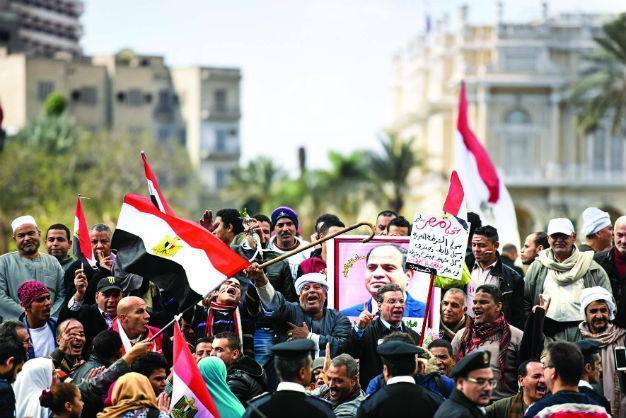 Crackdown, demo ban as Egyptians mark revolt anniversary