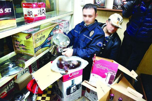 Turkish police find bootleg alcohol hidden in pressure cookers