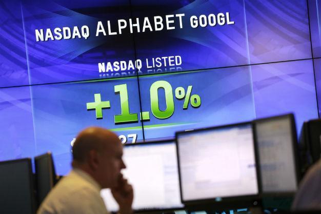 Alphabet profit sends shares up; overtakes Apple in value