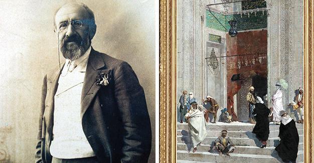 Osman Hamdi Bey painting in auction