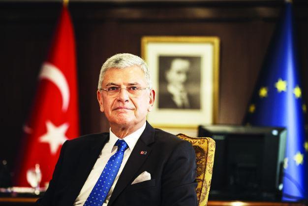 Turkey’s EU minister in Paris, Brussels for official meetings