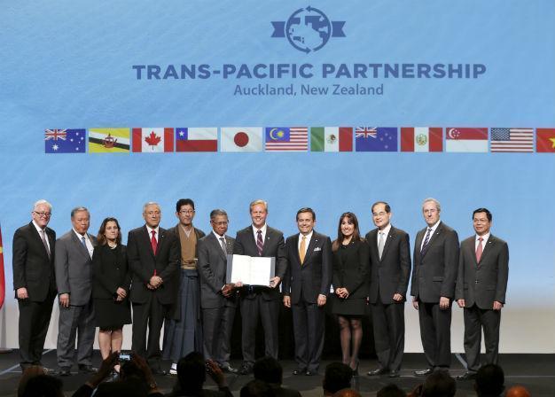 Historic Pacific trade deal signed amid protests