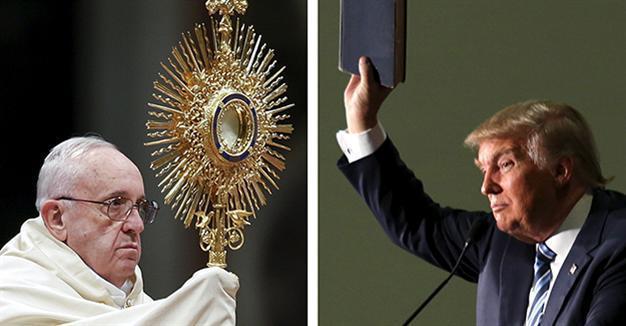 Pope says Donald Trump ‘not a Christian’