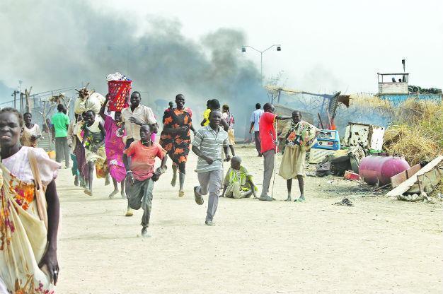 Fighting at UN compound in South Sudan kills 18