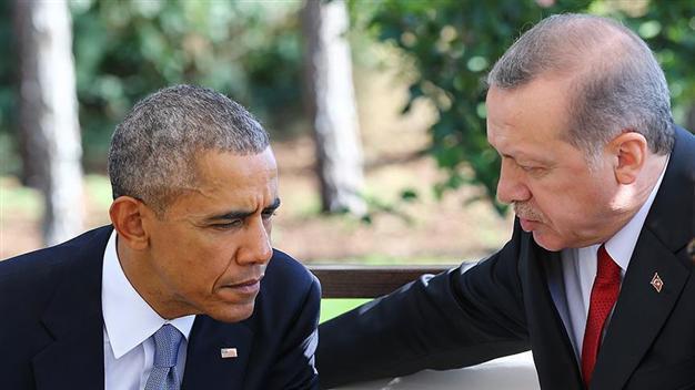 Obama calls Erdoğan, shares Turkeys Syria concerns