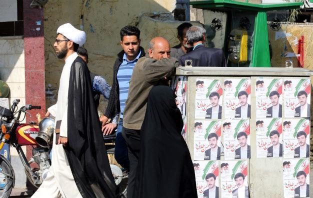 Moderates test hardliners’ grip on power in Iran vote