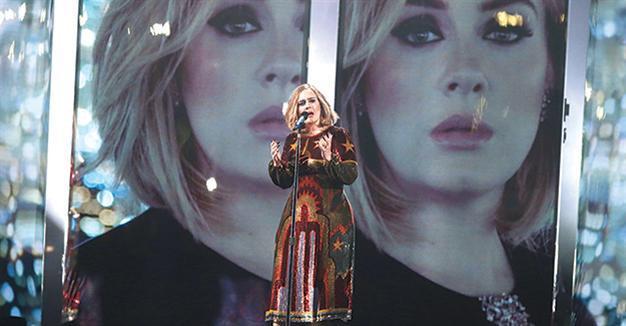 Adele steals show at BRIT Awards