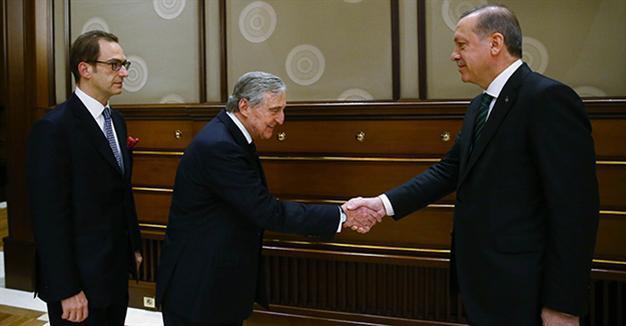 Erdoğan hosts Koç family at presidential palace