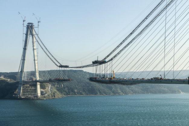 Third bridge over Bosphorus to open in August: Minister