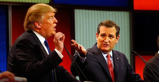 Cruz, Trump split four states in setback for Republican establishment
