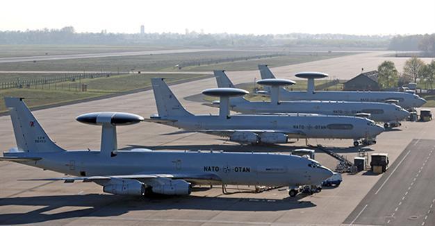 NATO begins periodic surveillance of Turkish airspace