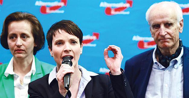Nationalists strong, setback for Merkel party in German vote