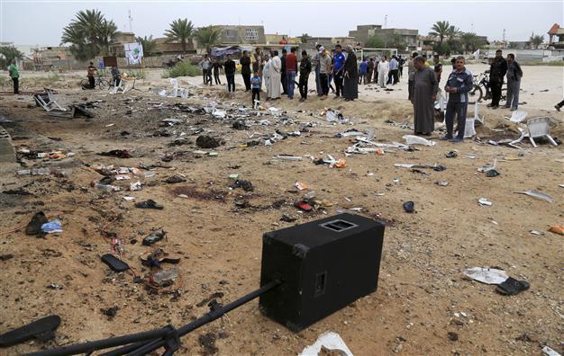 At least 32 killed as ISIL suicide bomber hits football game in Iraq
