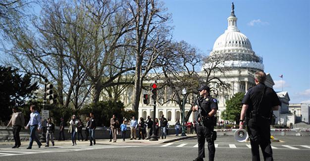 Panic as police shoot armed man at US Capitol