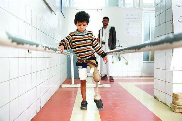 Six children killed, maimed daily in Yemen since Saudi air strikes began: UN