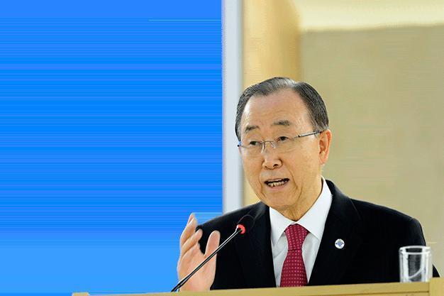 Ban Ki-moon calls Davutoğlu on World Humanitarian Summit, Libya