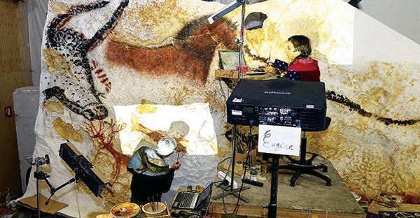 French artists finish replica of ‘magical’ cave paintings
