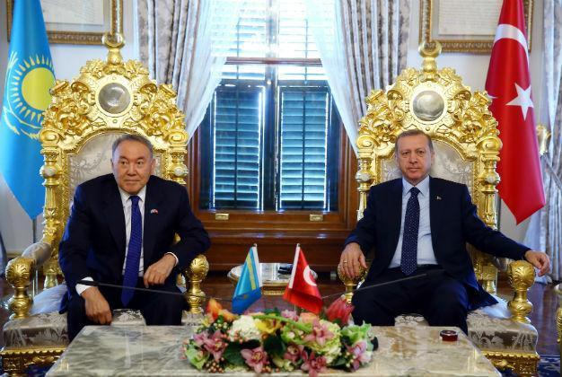 Turkey’s Erdoğan holds talks with Kazakh counterpart