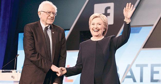 US presidential rivals Clinton, Sanders tied in support among Democrats: Poll
