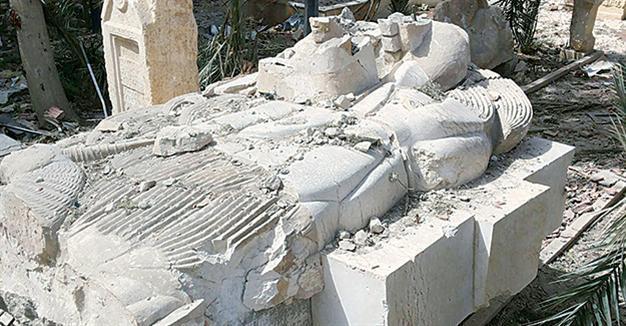 New details of damage at Palmyra museum