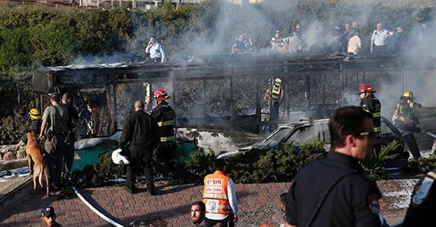 Casualties in Jerusalem bus blast, cause unclear: Israeli police