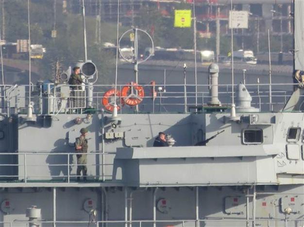 VIDEO: ‘Provocative’ Russian warship traverses Bosphorus again