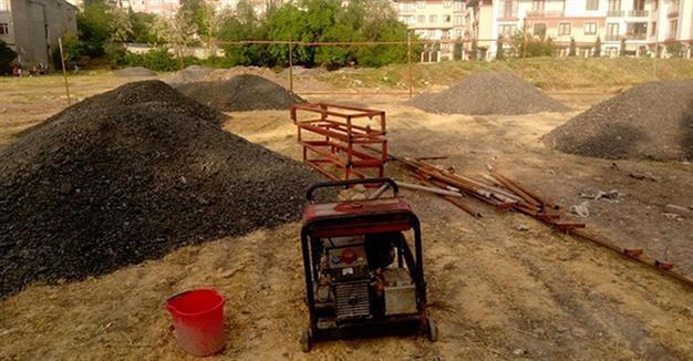 Gravel dumped at Istanbul’s historic Yedikule Gardens