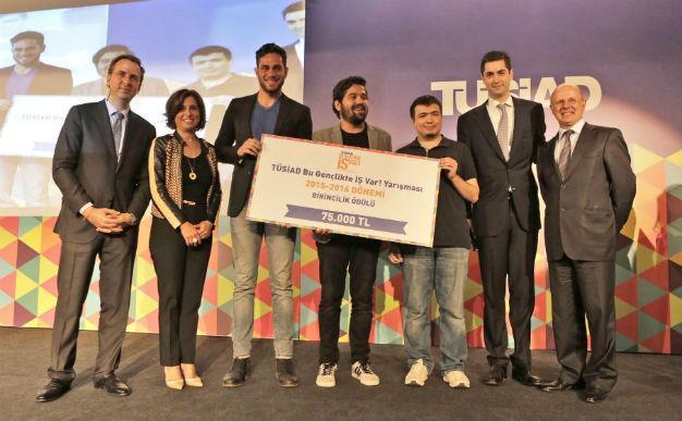 ODTÜ students receive top youth enterprise award for child autism model