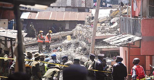 Baby pulled out alive three days after collapse of Kenya building