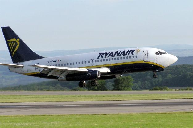 Ryanair pilot diverts flight over boozy stag party