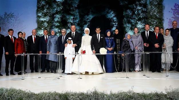 Erdoğans daughter, defense industrialist get married