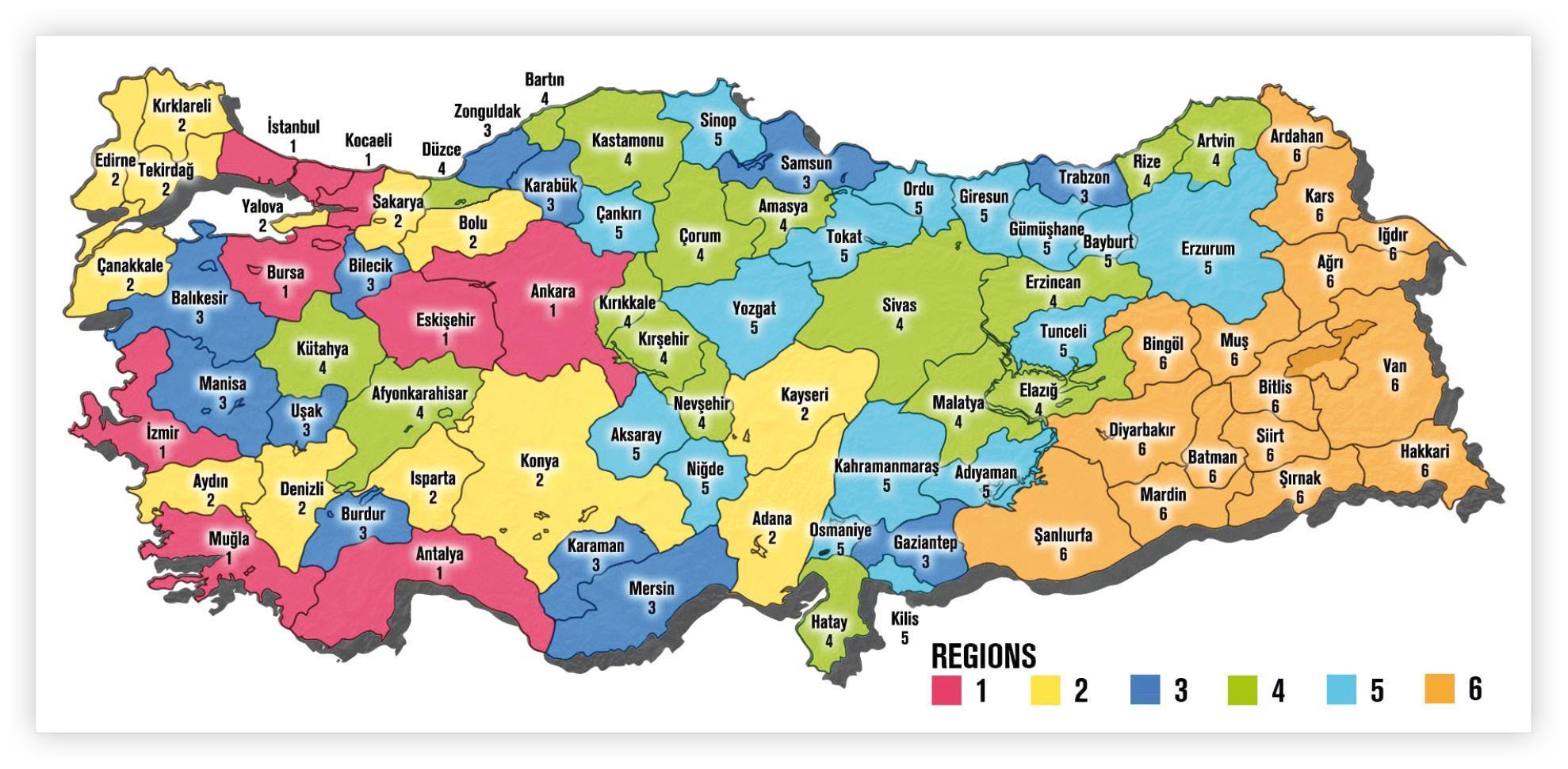 Regional inequalities in Turkey not easing