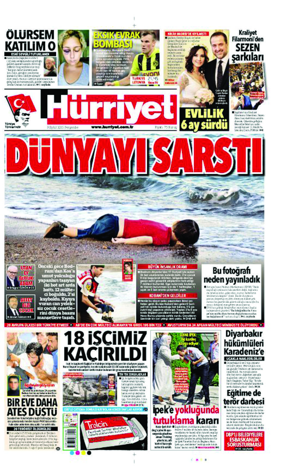 ‘A photo changed fate of Syrian migrants,’ says Hürriyet chairwoman