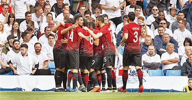 First-ever goal against England inspires Turkey despite 2-1 loss