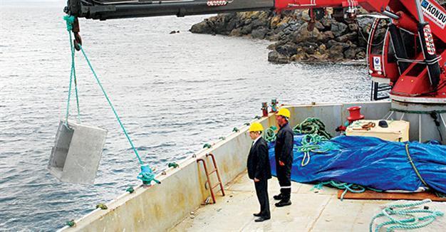 Çeşme creates artificial reef and diving center