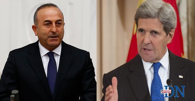 Kerry discusses Syria with Turkish FM ahead of visit to Moscow