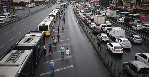 Metrobus services halted after accident involving dump truck