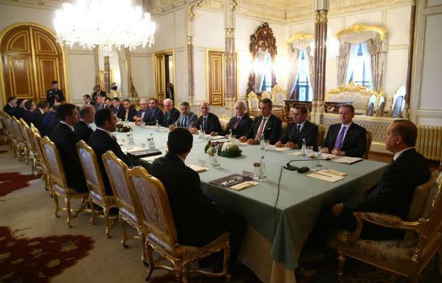 Club chairmen meet Turkish president