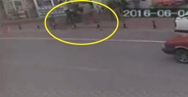 Man catches baby falling from fourth floor in Turkey’s north