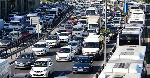 Number of vehicles on Turkey’s road reaches around one-fourth of population