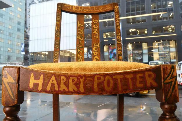 Rowlings Harry Potter chair sells for bewitching $394,000