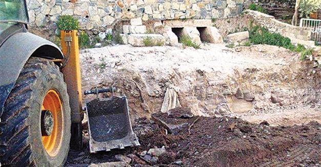 Destruction of historic graves receives reaction in Bodrum