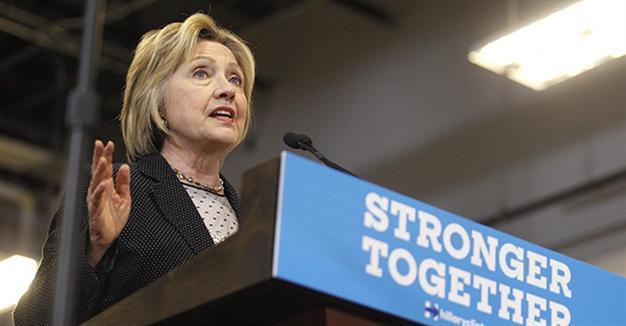 Clinton regains double-digit lead over Trump, says poll