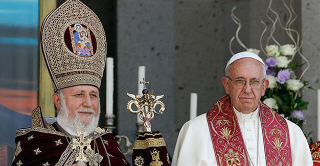 Pope refutes Turkish criticism on ‘genocide’