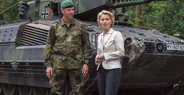 German defense minister to fly to Turkish air base on July 1