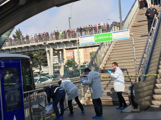 Suspicious bottle causes panic at metrobus station in Istanbul